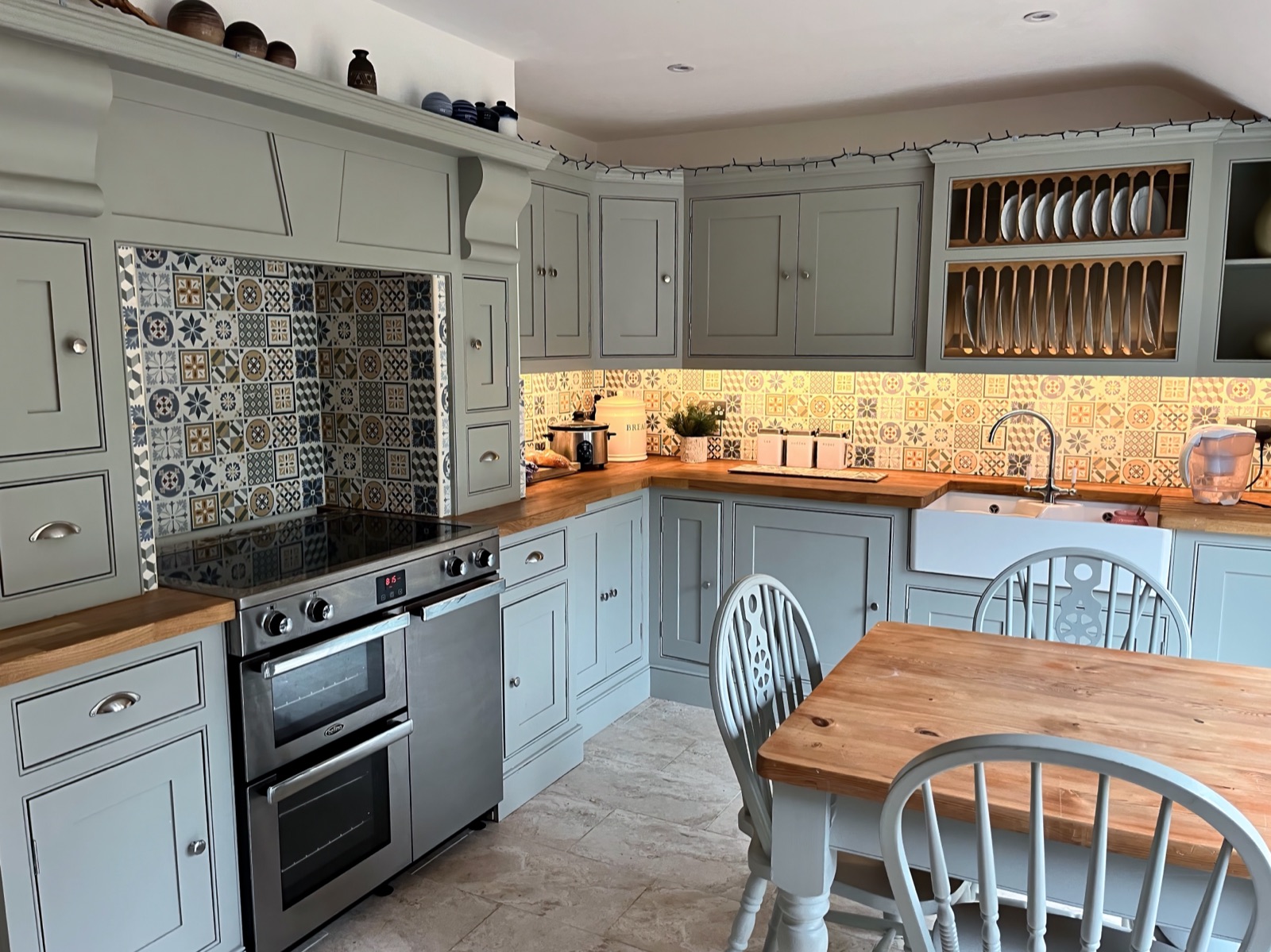 Bespoke shaker kitchen in Forest of Dean, Gloucestershire by Paul Gunningham — Lydney project, photo 4 of 6