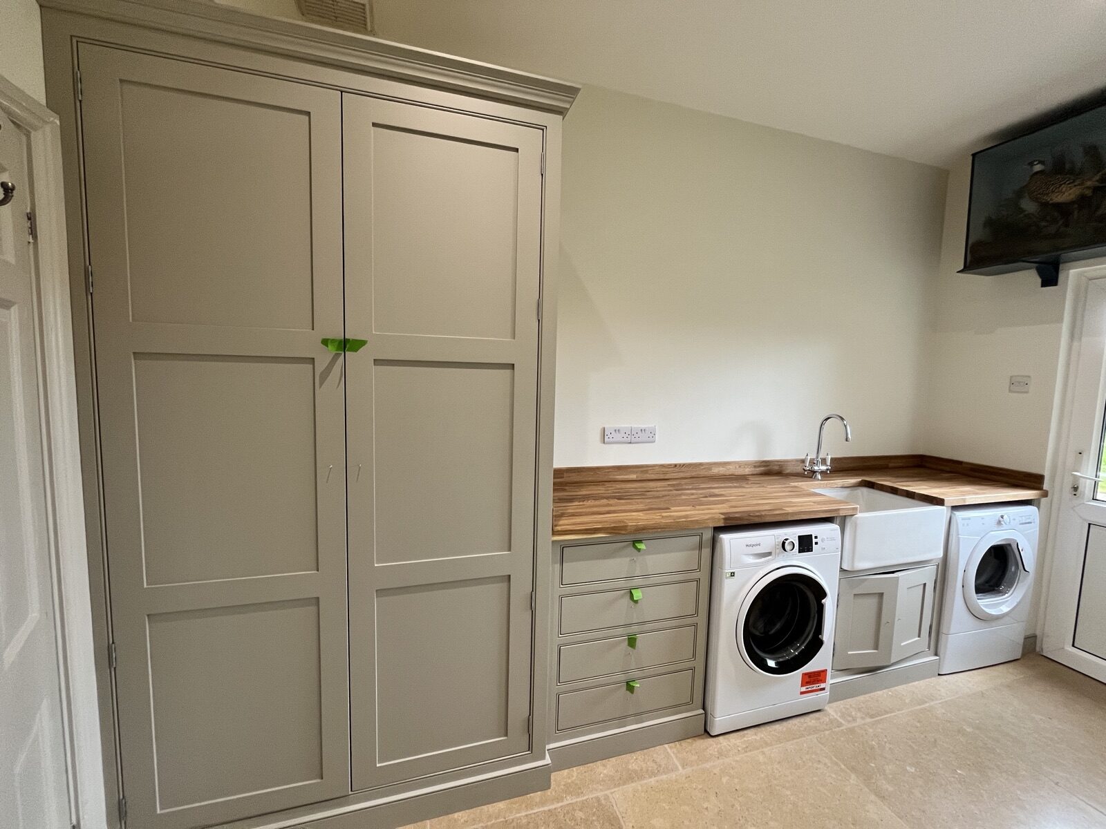 Bespoke shaker kitchen in Wiltshire by Paul Gunningham — North Wraxhall project, photo 6 of 8