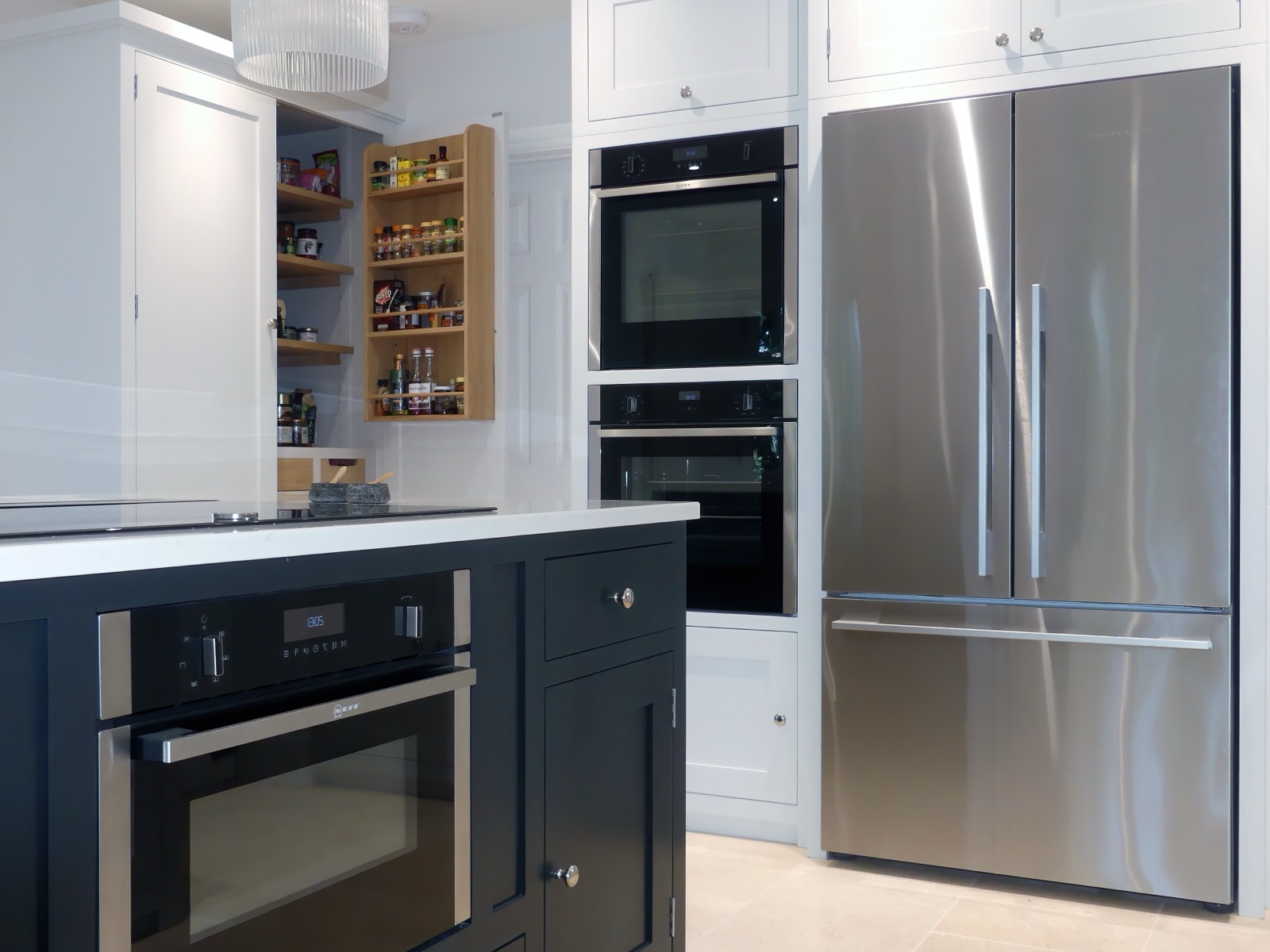 Bespoke shaker kitchen in Stroud, Gloucestershire by Paul Gunningham — Stroud Kitchen project, photo 13 of 21