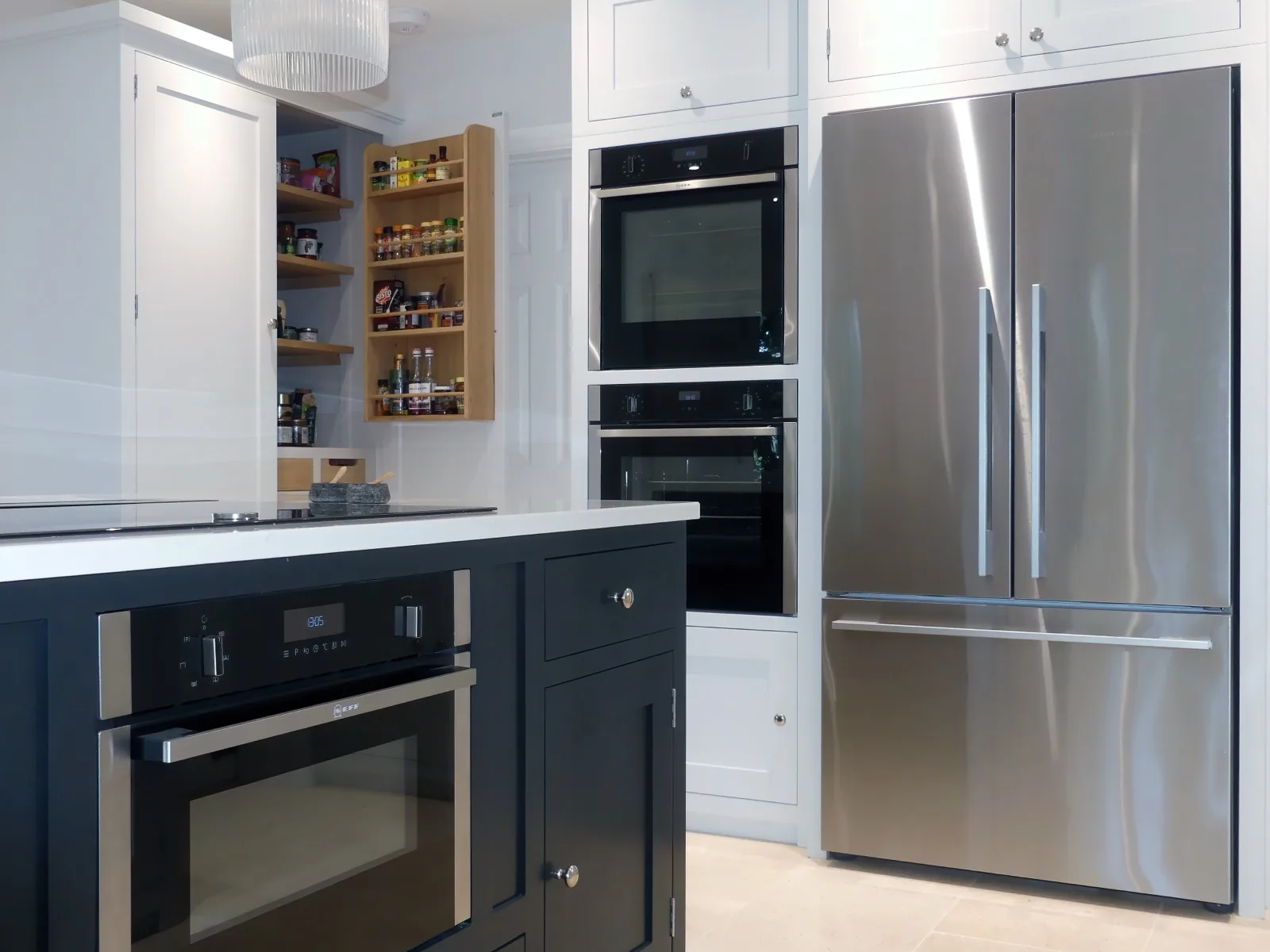 Bespoke shaker kitchen in Stroud, Gloucestershire by Paul Gunningham — Stroud Kitchen project, photo 13 of 21