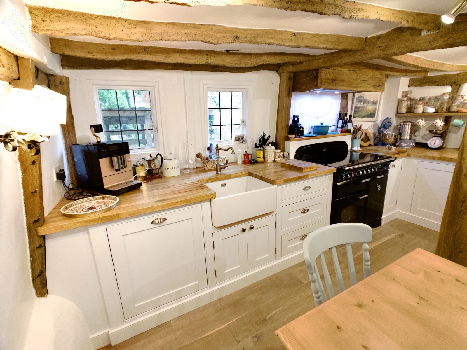 Bespoke shaker kitchen in Wallingford, Oxfordshire by Paul Gunningham — Wallingford Kitchen project, photo 2 of 8