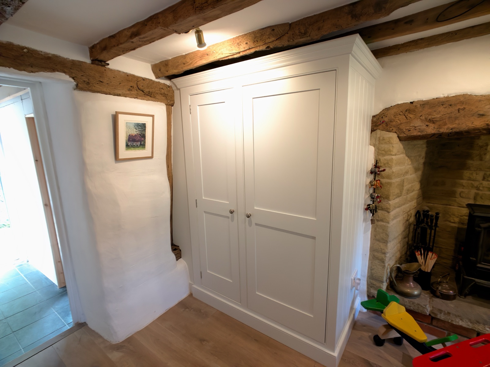 Bespoke shaker kitchen in Wallingford, Oxfordshire by Paul Gunningham — Wallingford Kitchen project, photo 6 of 8