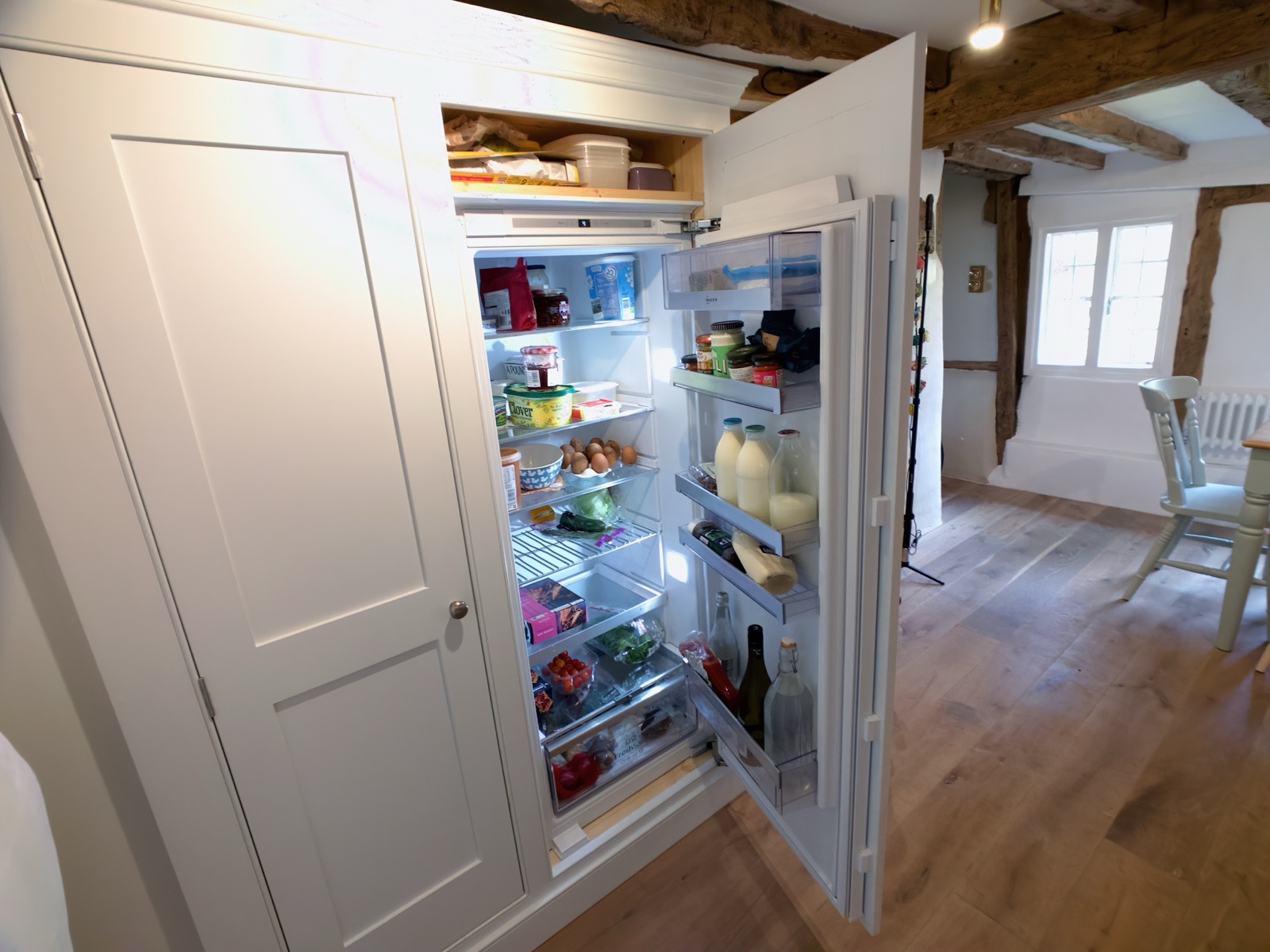 Bespoke shaker kitchen in Wallingford, Oxfordshire by Paul Gunningham — Wallingford Kitchen project, photo 8 of 8